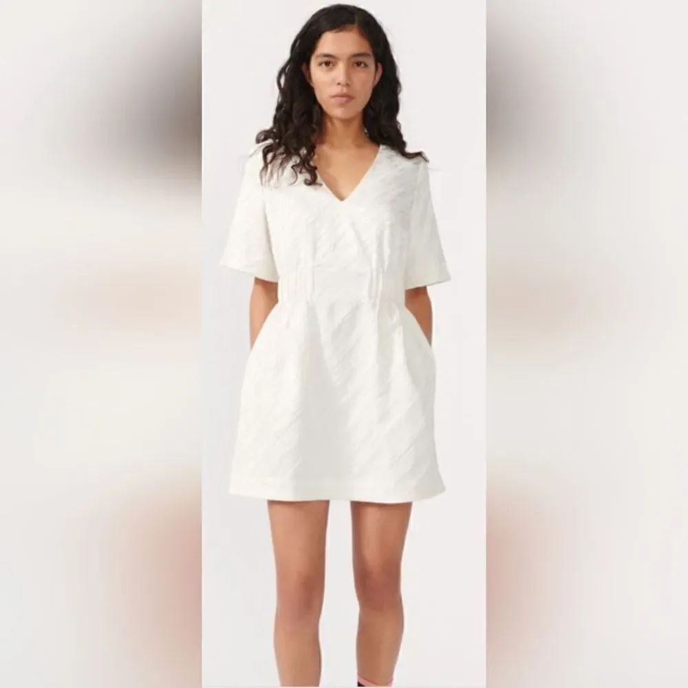 BAUM UND PFERDGARTEN Aello mini Dress NWT size 34/6 white